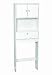Zenith Products 9401W Drop Door Spacesaver, White