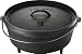 Kitchen & Housewares : Lodge 6-Quart Cast-Iron Camping Dutch Oven