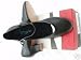 black ladies character shoes us 7.5 uk 5.5