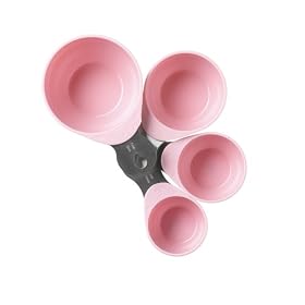 Ciroa Miniamo Pastels Set of Four Pink Measuring Cups
