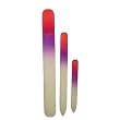 Beautifile 3-Piece Glass Nail File Set with Carrying Case