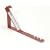 Qual-Craft 2501Q 45-Degree Fixed-Angle Roofing Bracket with 10-Inch Platform