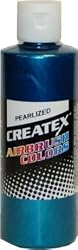 4 oz. Bottle of Createx Pearl Turquoise Pearlized Airbrush Color CREATEX Pearlized #5303