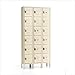 Republic 7550xx Quick Ship: Box Locker - Six Tiers - 3 Sections (Unassembled)