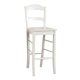 Carolina Cottage 30-Inch Verona Barstool, Antique White