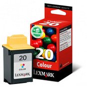 Lexmark Cartridge No. 20 - Print cartridge - 1 x colour (cyan, magenta, yellow)