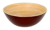 Simply Bamboo 12" Bamboo Bowl Mahogany