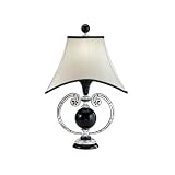 Cappela Table Lamp Color: Jet black