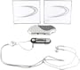 Sonic Impact 5070 256 MB MP3 Player with SI-5 Portable Flat-Panel Speakers