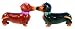 Kitchen & Housewares : Kissing Dachshunds Dog Salt & Pepper Shakers Set