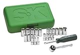 Wire Strippers: 1/4 In Dr Semi Deep Socket SuperSet 91824 - 24-Pc