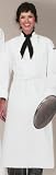 34 Classic Chef Waist Apron - White