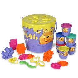 Winnie The Pooh: Artist Dough Bucket - 21-Piece Set by Character Direct, LTD