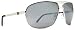 VON ZIPPER SKITCH SILVER METAL AVIATOR SUNGLASSES