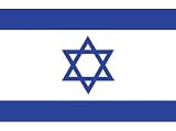 Israel Flag 3ft x 5ft Superknit Polyester