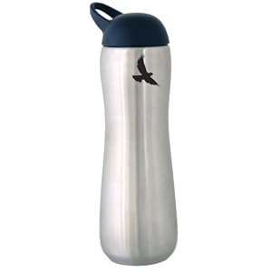 Cascade Stainless Steel Water Bottle with bird, BPA-free by 