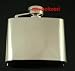 Kitchen & Housewares : Personalised 6oz Hip Flask YOUR MESSAGE ENGRAVED FREE, Birthday, Wedding, Anniversary Gift C