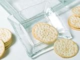 Ten Strawberry Street Sheer Square Dish Set of 6