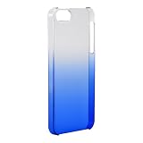 iBUFFALO iPhone 5S/iPhone 5 グラデーションケース 液晶保護フィルム付 ブルー BSIP13PCGBL