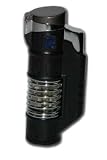 The Coil Triple Flame Lighter Black