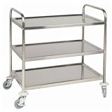 Clearing Trolley 3 tier. Size: 810(l) x 455(w) x 855(h)mm.