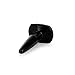 Small Smooth Black Butt Plug 4'' with Safety Base