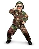 Army Fatigues Child Costume Size 8