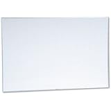 Magna Visual PBFG-8 Magna Visual Planning Board, 1x1 Grid, Porcelain-On-Steel, 72 x 48, Blue/White