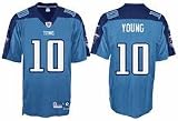Vince Young Tennessee Titans #10 Premier Reebok NFL Football Jersey (Light Blue)