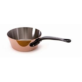 Mauviel copper 20cm Splayed Saute Pan 1.71L