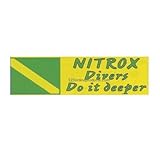NITROX Divers Do It Deeper Bumper Sticker