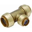 Cash Acme U412A Sharkbite Brass Reducing Push Fit Tee