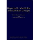 Click here to buy Hyperbolic Manifolds and Kleinian Groups (Oxford Mathematical Monographs) by  Katsuhiko Matsuzaki and Masahiko Taniguchi.
