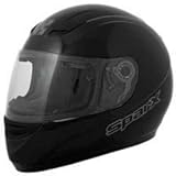 SPARX S07 BLACK LG MOTORCYCLE Full-Face-Helmet