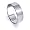 Genuine.925 Sterling Silver Mens 9 MM Wide Band Plain Ring Size 5