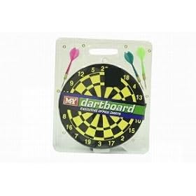 M.Y 9" DART BOARD WITH 3 DARTS