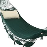 Deluxe Mayan Hammock - Forest Green