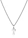 Amazon Collection Sterling Silver Initial Pendant Necklace