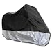 Produkt-Bild: Gr. xL Motorrad Ganzgarage Abdeckplane Faltgarage Plane Wasserdicht Roller 245x105x125cm Tasche schwarz silber