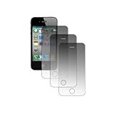 EMPIRE 3 Pack of Screen Protectors for Verizon Apple iPhone 4