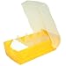 Han 998-653 - Karteikasten A8 gef�llt gelb / transparent