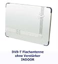 DVB-T Flachantenne ohne Verst&auml;rker Indoor