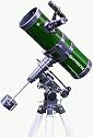 Green Baytronix AstroVenture 4.5" Reflector Telescope Fast f/4.4 EQ Mount