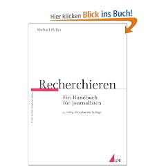 Recherchieren - Ein Handbuch f�r Journalisten