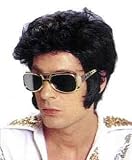 Rock-N-Roll Black Costume Wig - Fun with Elvis Costumes