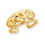 14k Plumeria Toe Ring - JewelryWeb