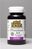 B-5 Pantothenic Acid 250mg (90Capsules) Brand: Natural Factors