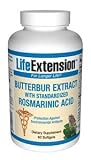 Butterbur Extract with Standardized Rosmarinic Acid, 60 softgels