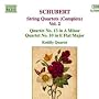 Schubert: String Quartets (Complete), Vol. 2