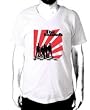 THE SOUNDS - Japan Sun - White V-neck T-shirt